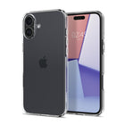 Spigen - Crystal Flex pour iPhone 16 - Cristal Clair-Présentez le nouvel iPhone avec une clarté et un style durables
