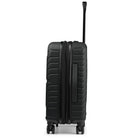 Bugatti - Valise cabine rigide 21.50po à roulettes pivotantes de la collection Berlin - Charbon-Poignées supérieures et latérales renforcées pour une durabilité accrue