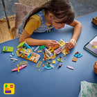 LEGO - Friends La maison sur la plage et les phoques-Rendez l’expérience créative encore plus amusante grâce à l’application LEGO Builder