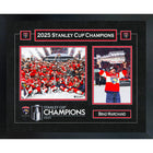 Brad Marchand Florida Panthers 2025 Stanley Cup Champions 18x22" Player Championship Frame - Impression encadree - 22" x 18"-Qualité supérieure - virtual frames
