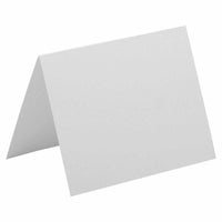 JAM Paper - Cartes pliantes vierges, format A2, 4-3/8 po x 5-7/16 po, blanches, paquet de 25-Cartes pliantes vierges blanches