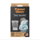 PanzerGlass - Matrix avec D3O Protecteur d'écran pour Samsung Galaxy S24 Plus - Transparent-Il a été prouvé que le revêtement AB tue jusqu'à 99,99 % de toutes les bactéries courantes en surface