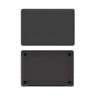 JCPal - Étui de protection MacGuard pour MacBook Air 15 po - Noir mat-Résistant aux empreintes digitales et aux rayures