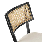 Modway - Caledonia Tabourets de bar - Noir beige - Ensemble de 2-9
