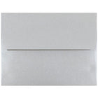 JAM Paper Enveloppes d'invitation métalliques A2 - 4,375 x 5,75 po - Stardream Silver - paquet de 25-Couleur: Argent rêve étoilé