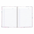 Blueline - Livre de notes A9 Collection Fashion - 9-1/4 po x 7-1/4 po - Lavande Florale-Surface d'écriture stable et plane lorsqu'il est ouvert