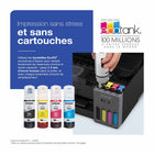 Epson - Imprimante multifonction couleur sans fil EcoTank ET-2900 à réservoirs d’encre géants - Noir-Réservoirs d’encre de très grande capacité et bouteilles d’encre EcoFit à détrompeur unique qui facilitent le remplissage des réservoirs — pas de gâchis, pas de stress, pas de confusion de couleurs, conception qui s’intègre à presque tout environnement de travail