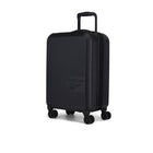 Reebok - Valise de cabine à coque rigide 21.50po de la collection Action - Noir-Fabriqué en ABS/PC léger et résistant