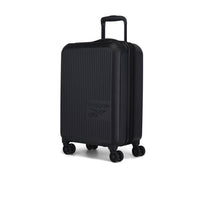 Reebok - Valise de cabine à coque rigide 21.50po de la collection Action - Noir-Fabriqué en ABS/PC léger et résistant
