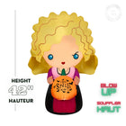GEMMY - Sarah gonflable Hocus Pocus pour Halloween - 107 cm-Pour usage intérieur et extérieur