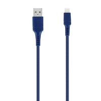 Câble Mfi Tressé Artikl 10 pieds - Bleu-Élégant et Tangle Free