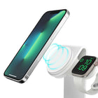 OtterBox - Station de charge sans fil de 15 W avec MagSafe - Blanc-Construction solide en aluminium avec conception pondérée durable
