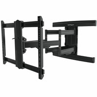 Startech - Support mural pour téléviseur à mouvement complet et profil bas-Le support mural articulé pour téléviseur offre un pivotement de 60 degrés, un réglage du niveau de l'écran LCD à 3 degrés et des bras permettant un profil bas à 2,9 po du mur