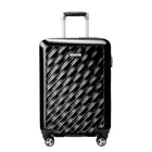 Ricardo Beverly Hills - Melrose Bagage de Cabine Rigide 21" - Noir-Coque extérieure durable en alliage de polycarbonate: Aide à protéger les effets personnels contre les chocs, les égratignures et l’usure du voyage, tout en offrant une allure rigide et soignée
