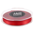 JAM Paper - Ruban de satin double face - 3/8" de large x 25 m - Rouge-Notre ruban décoratif est fabriqué à partir de satin double face de la plus haute qualité, avec une finition lisse !