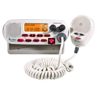 Cobra - MR F45-D Radio marine VHF à montage fixe de 25 watts-L'ASN de classe D vous permet d'envoyer des signaux de détresse d'une simple pression sur un bouton et d'échanger des informations de position avec d'autres bateaux ou stations