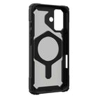 UAG - Étui Robuste Plasma XTE MagSafe  pour iPhone 17 - Noir/Orange Pop-Plusieurs angles de vision personnalisables