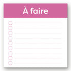 Blueline - Calendrier Magnétique  Mensuel Maxi Fridgeplanner 17 Mois  D’Août 2026 À Décembre 2027 – 14 po H x 13 1/2 po l - Français-Bloc-notes pour listes de tâches