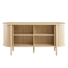 Modway - Cadence 63" courbé Buffet - Chêne-10