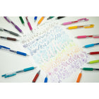 Sarasa - Stylos rétractables à encre gel avec pince - 0,5 mm - bleu noir  -Bleu/noir