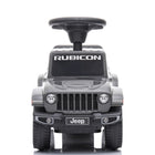 Freddo - Jeep Rubicon Freddo, porteur pour tout-petits, gris-Rangement pratique : Comprend un espace de rangement sur le siège pour les jouets et les collations, idéal pour les tout-petits toujours en mouvement