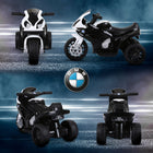 Aosom - Moto pour enfants, moto électrique 6v pour tout-petits avec phare - noir-Aide à développer la coordination œil-main pendant le jeu 