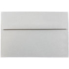 JAM Paper Enveloppes d'invitation pour passeport A8 - 5,5 x 8,125 po - Argent granit recyclé - Paquet de 50 (CPPT755I)- Couleur: Granit