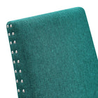 Modway - Parcel Restauration Tissu rembourré Fauteuil d’appoint - Sarcelle-8