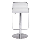 Zuo - Equino Tabouret de bar - Blanc-Rembourrage moelleux et confortable