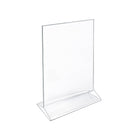 Azar - Porte-documents de bureau/comptoir à chargement par le haut - Transparent - Paquet de 3-Plastique flexible