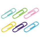 JAM Paper - Trombones standard colourés - trombones réguliers 1 po - assortiment printanier - 6 paquets de 100-Taille : 1 pouce (standard/régulier) | Gardez vos piles de papier organisées avec des trombones colourés