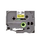 Premium Tape - Compatible avec Brother TZ-641, TZ641, TZE-641, TZE641 - Noir / Jaune - 18 mm-Marque : Premium Tape
