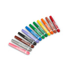 Crayola - Marqueurs à pointe oblique Silly Scents Smash-Ups, jeu de 12-Sécuritaire et non toxique : Un cadeau parfait pour les enfants débutants de 3 ans et plus. Les garçons et les filles de tous âges apprécieront les parfums farfelus!