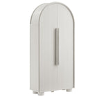Modway - Bellamy Haute et voûtée Armoire de rangement - Frêne-Grande armoire de rangement voûtée