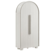 Modway - Bellamy Haute et voûtée Armoire de rangement - Frêne-Grande armoire de rangement voûtée