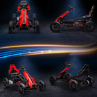 Aosom - Kart électrique 12v avec marche avant/arrière - pour 3-8 ans rouge-Avancez et reculez pour une exploration créative 