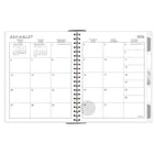 Staples - Agenda scolaire hebdomadaire/mensuel médaillons 2026-2027 - 8 5/8 po H x 6 7/8 po l - assorties - bilingue-Couleurs variées (Le choix des couleurs ne s'applique pas aux commandes livrées)