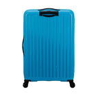 American Tourister - 27 po Rejoy Spinner Grand - bleu azur-La serrure intégrée approuvée par la TSA offre une sécurité supplémentaire lors de l’enregistrement de vos bagages