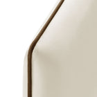 Modway - Cosette Performance Velvet Tête de lit Queen size, Albâtre-7