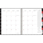 Hilroy - Agenda hebdomadaire/mensuel Hockey Canada 2026-2027, 11 po H x 9 po l, rouge-Planification hebdomadaire/mensuelle de 12 mois de juillet 2026 à juin 2027
