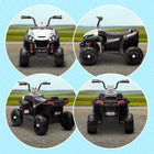 Qaba - Quad pour enfants 12V à batterie avec quatre roues et suspension à ressort - blanc-Couleur : Blanc 