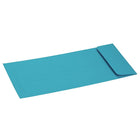 JAM Paper Enveloppes à ouv. au sommet papier recyclé couleur vive avec ferm. gommée, 4 3/4 x 11 po, bleu, 100/pqt-Fermeture : Gomme