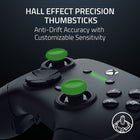 Razer - Wolverine V3 Pro Manette Sans Fil pour XBSX, PC - Noir-Razer hyperspeed wireless: Performances de niveau esport sans aucun lag. Grâce à une connexion 2,4 GHz à très faible latence via son dongle USB de type A, vous bénéficiez de performances rapides et fiables qui répondent aux exigences des jeux compétitifs les plus intenses sur Xbox et PC