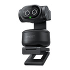 EMEET - Webcam PTZ à double objectif PIXY 4K AI avec contrôle gestuel-Deux caméras : une caméra 4K et une caméra assistée par l'IA pour optimiser la mise au point et l'exposition.