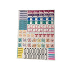 Wamaco - Collection Pineapple Planning Essential - Agenda jaune non daté, autocollants, stylo-4