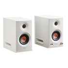 Edifier - Enceinte de monitoring True Sound MR5 - Blanc-Prend en charge l'audio haute résolution 24 bits/96 kHz filaire et sans fil (LDAC) pour un son cristallin et haute résolution.