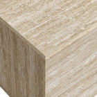 Modway - Terra 71 po fixé au mur Meuble TV, Travertin-9