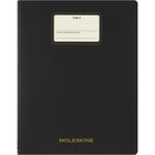 Moleskine - Cahier Etudiant ligné XXL Couverture souple - 8.5" x 11" - Noir-Le papier de cet article moleskine est fabriqué avec des matériaux issus de forêts certifiées fsc pour leur excellente gestion ainsi que d'autres sources contrôlées