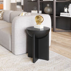 Zuo - Tume Table d’appoint - Noir-Capacité de poids maximale: 90