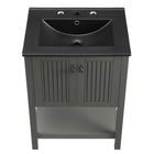 Modway - Steam 24" Vanette de salle de bain - Gris Noir-8